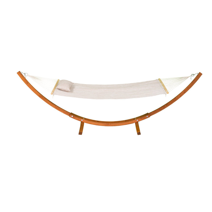 Wood Hammock Stand Leisure Season