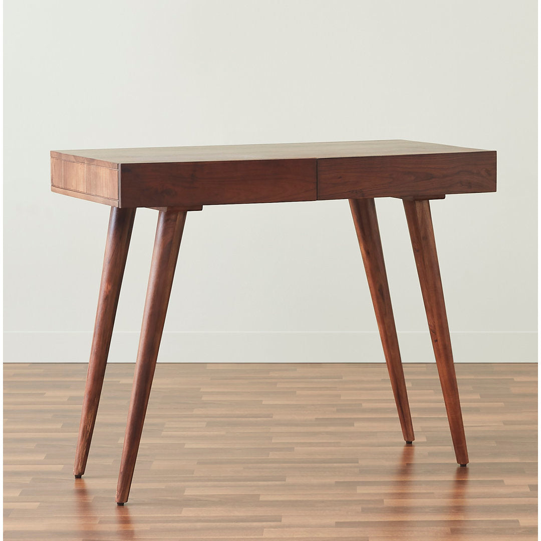 Chicago Desk Union Rustic Color: Walnut