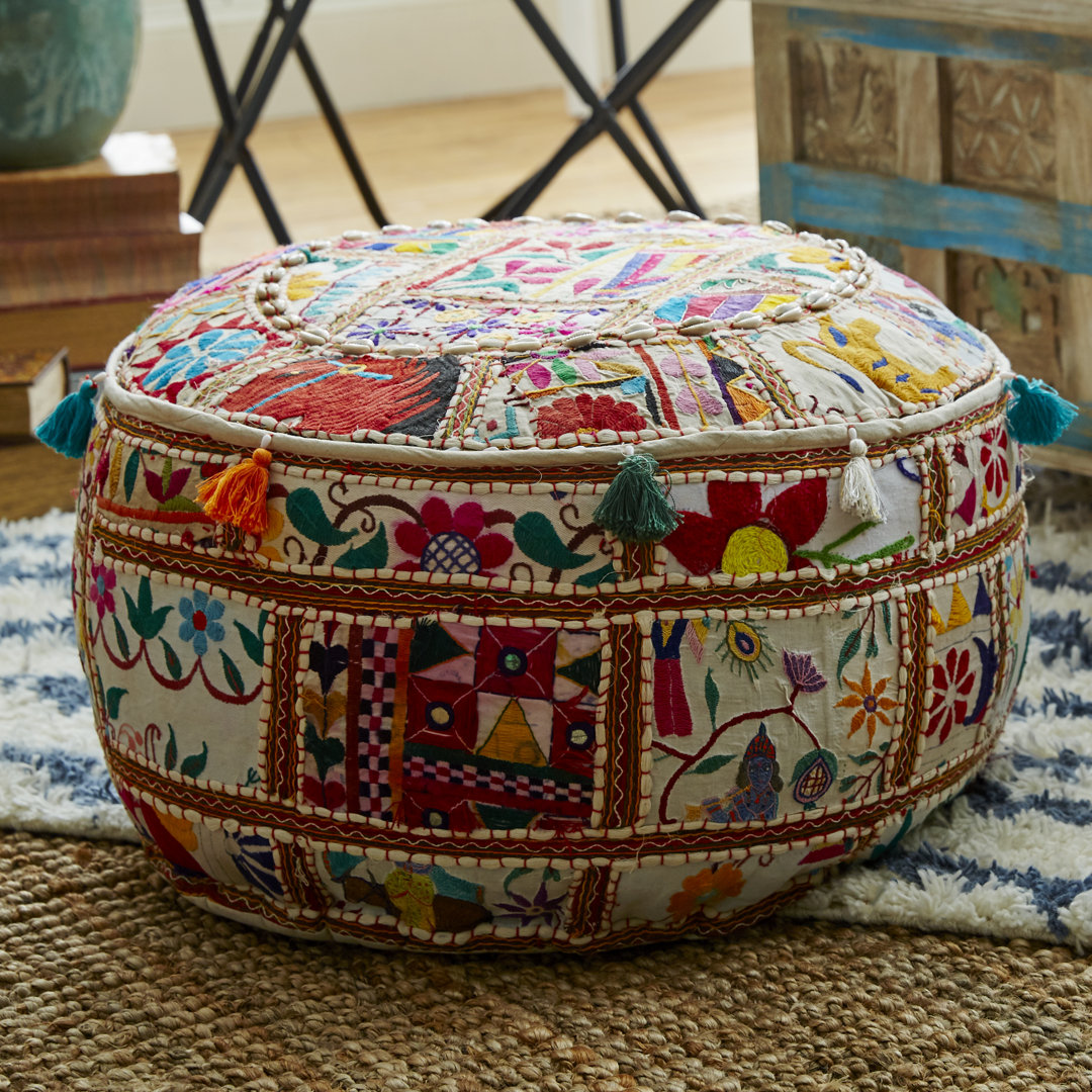 Lorna Floral Pouf Mistana™