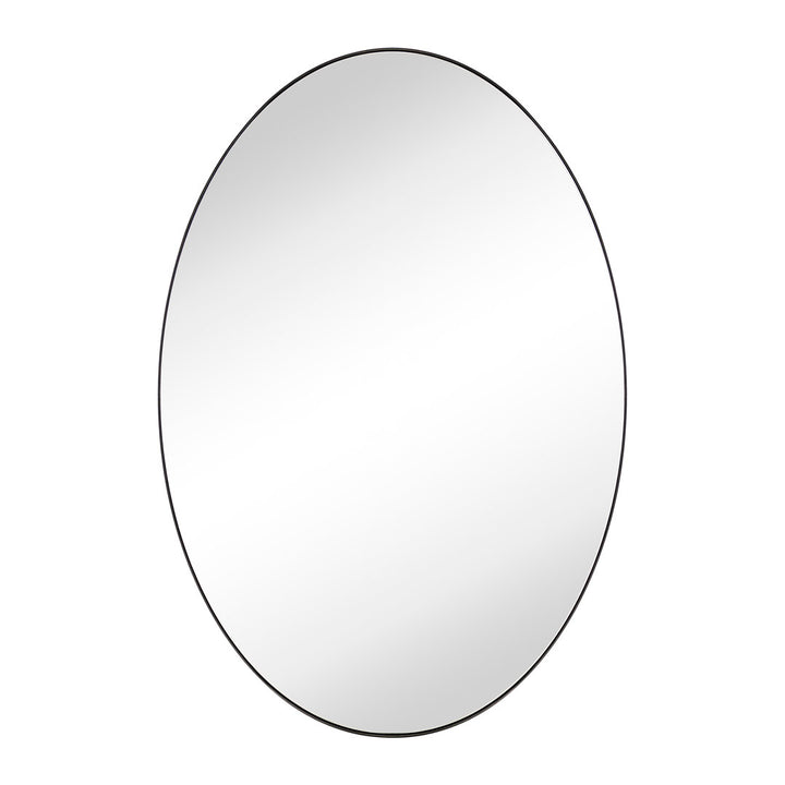 Javell Bathroom Mirror Ebern Designs Size: 36" x 24" Finish: Oil Rubbed Bronze