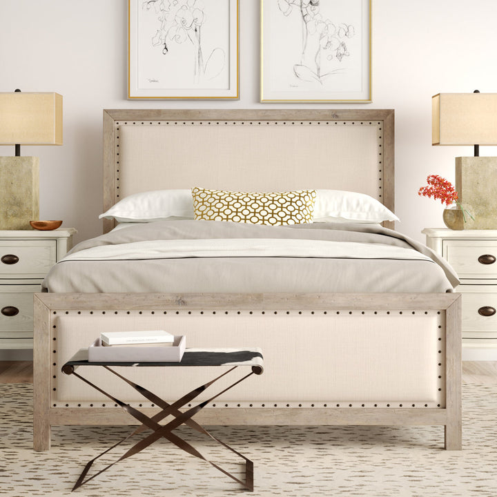 Crawley Upholstered Low Profile Standard Bed Laurel Foundry Modern Farmhouse® Size: California King