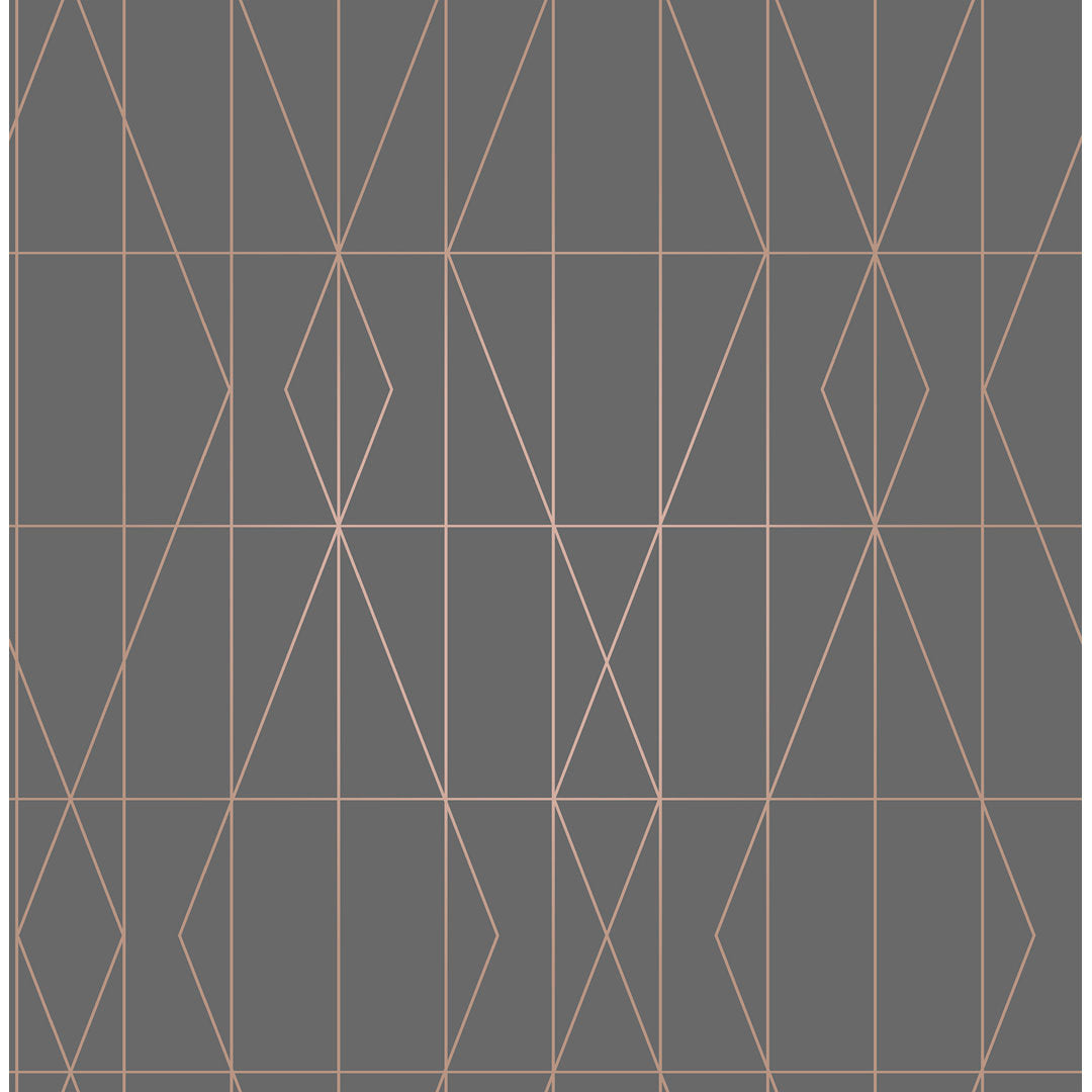 Bohan 33' L x 20.5' W Wallpaper Roll AllModern Color: Charcoal