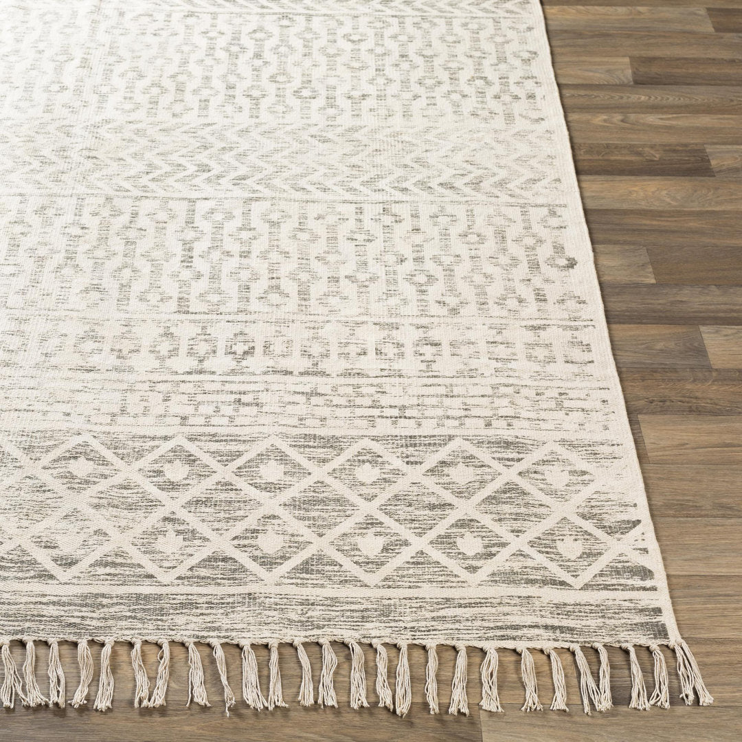 Emmalyn Southwestern Handwoven Cotton Area Rug Langley Street® Rug Size: Rectangle 3' x 5'
