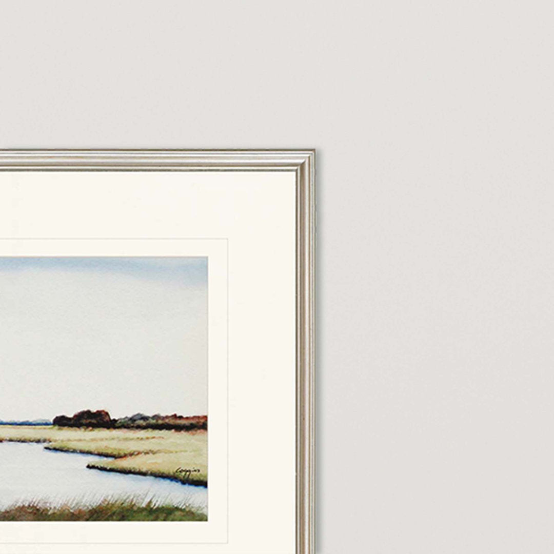 Arlo Marshlands I by Coggins - 2 Piece Picture Frame Print Set Birch Lane™