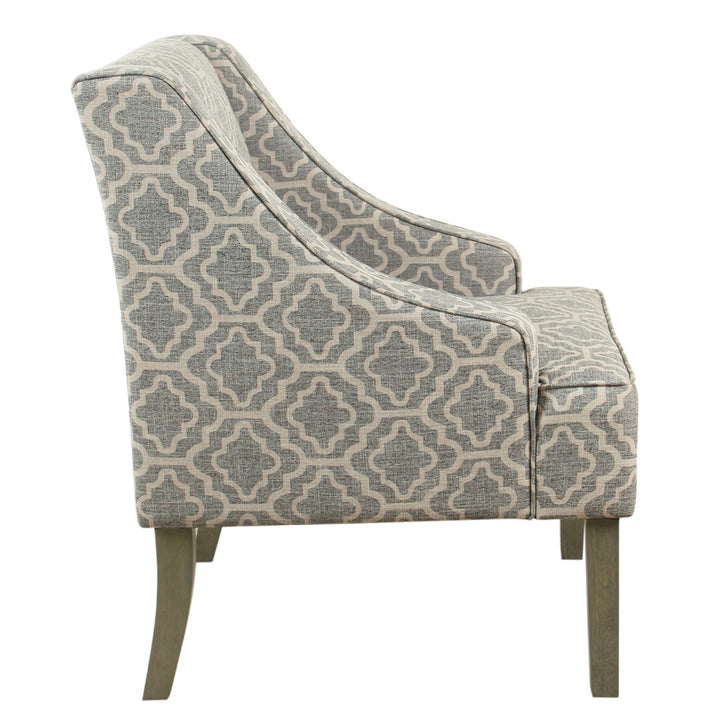 Adona Accent Chair Mistana™ Fabric: Ash Gray 100% Cotton