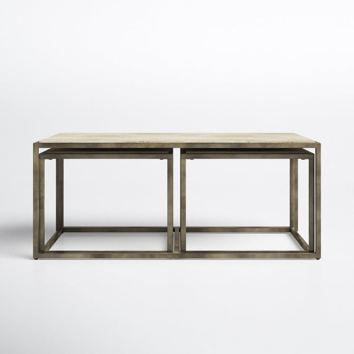 Kressley Frame 3 Piece Nesting Table Set Greyleigh™