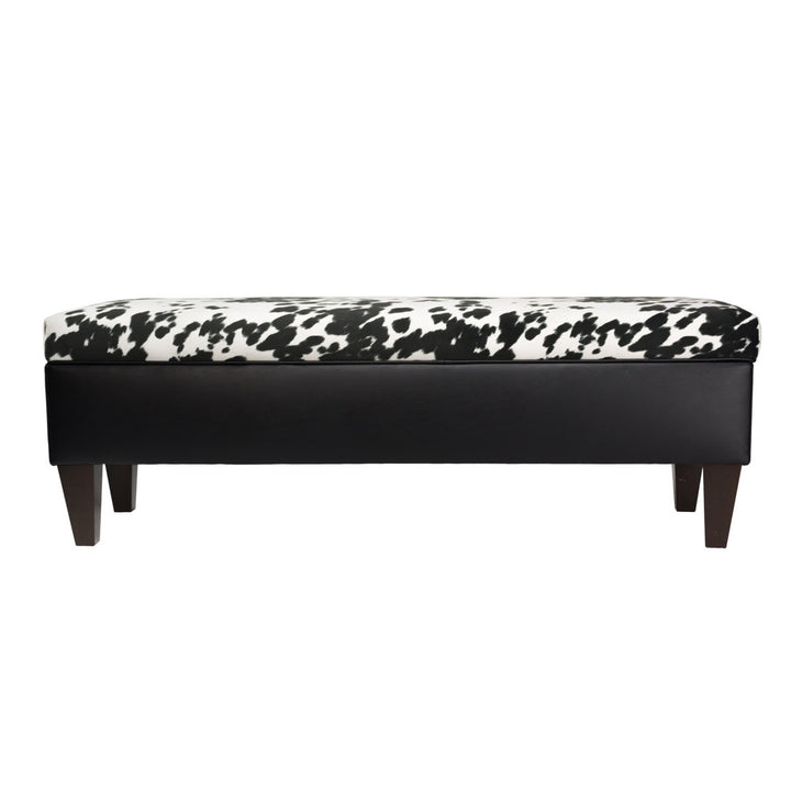 Brooke Upholstered Bench Sole Designs Upholstery Color: Black