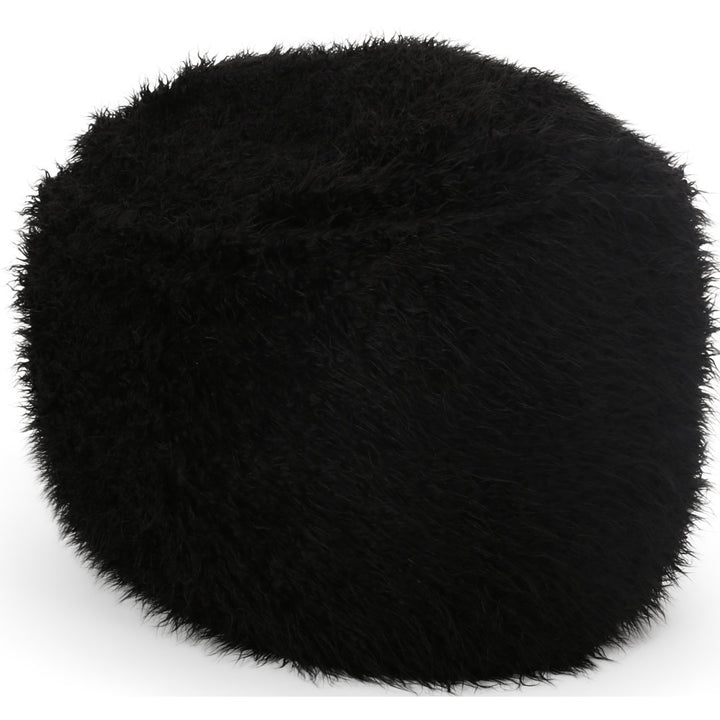 Large Classic Bean Bag Mercer41 Fabric: Black Polyester