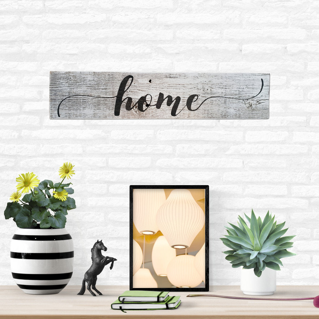 Home Sign Wall Décor Gracie Oaks