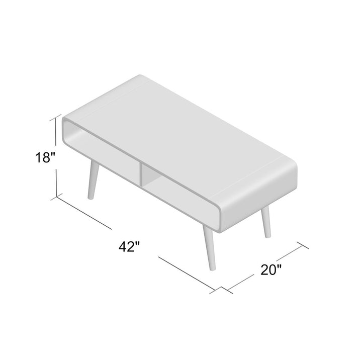Kays Coffee Table with Solid Wood Legs Wade Logan®