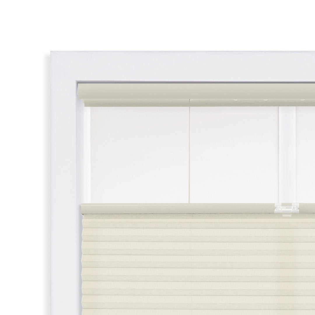 1 inch Cordless Semi-Sheer Light Filtering Top Down Bottom Up Cellular Shade Symple Stuff Blind Size: 68"W x 72"L Finish: Alabaster