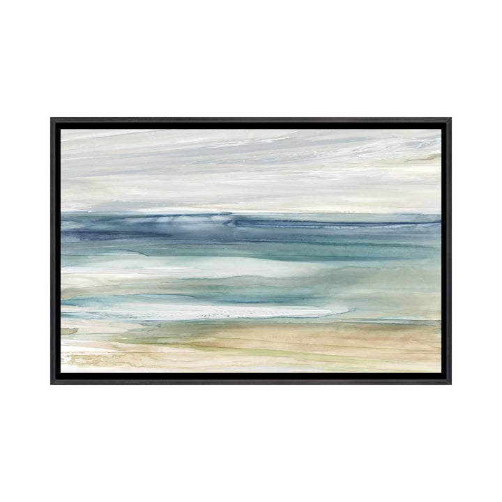 Ocean Breeze by Carol Robinson Painting Print The Twillery Co.® Size: 32" H x 48" W x 1.5" D Format: Black Framed, Mat Included: No Mat