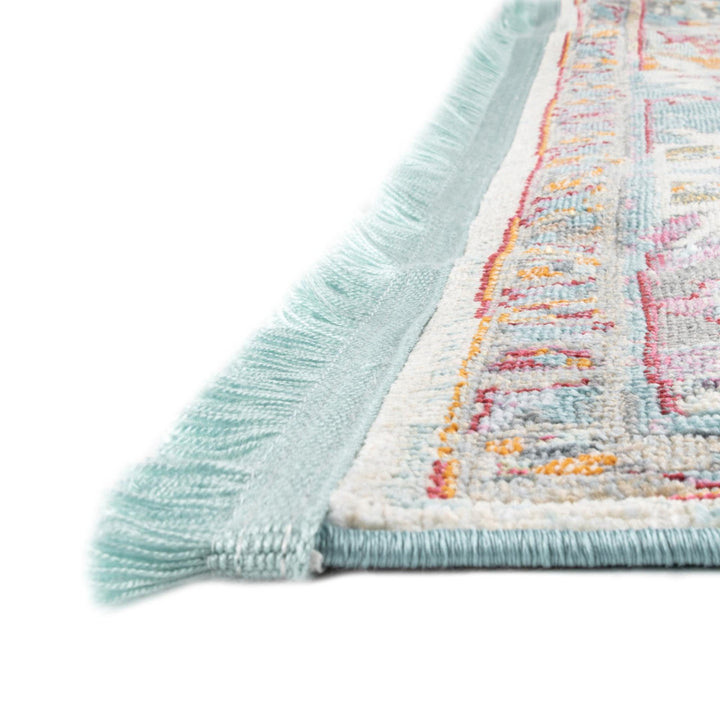 Haefner  Floral Orange/Gray/Blue Area Rug Langley Street® Rug Size: Rectangle 8'2" x 10'