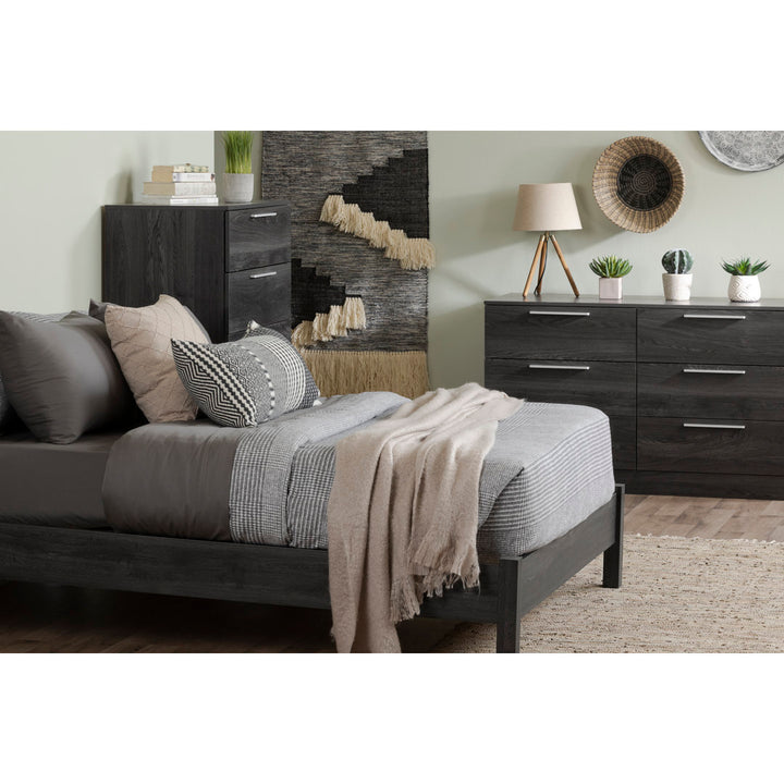 Step One Essential 6-Drawer Dresser South Shore Color: Gray Oak