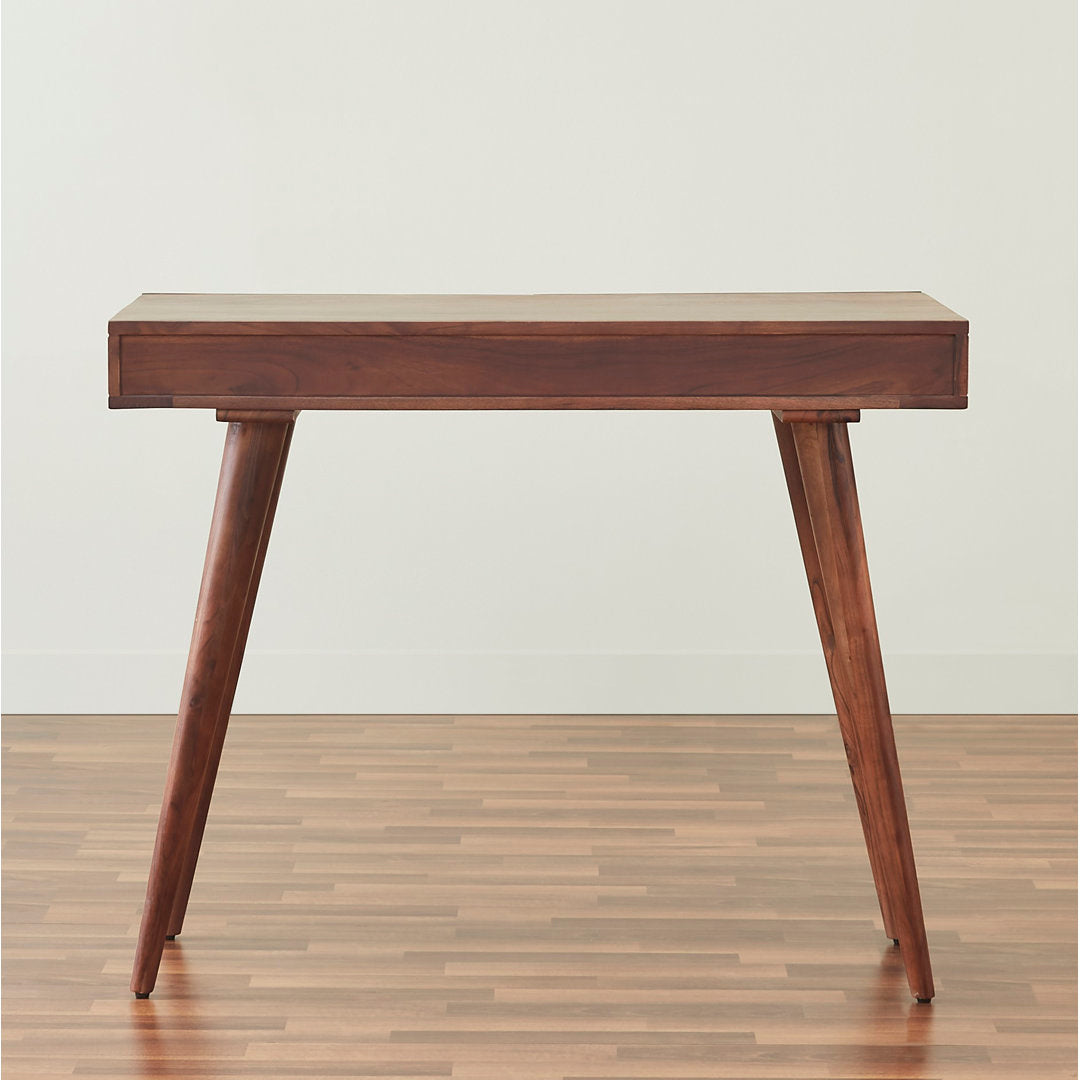 Chicago Desk Union Rustic Color: Walnut