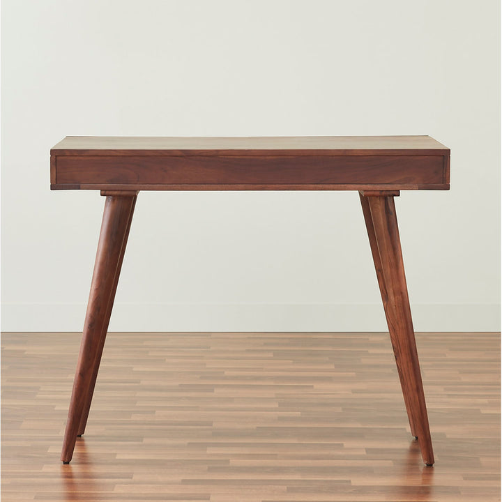 Chicago Desk Union Rustic Color: Walnut