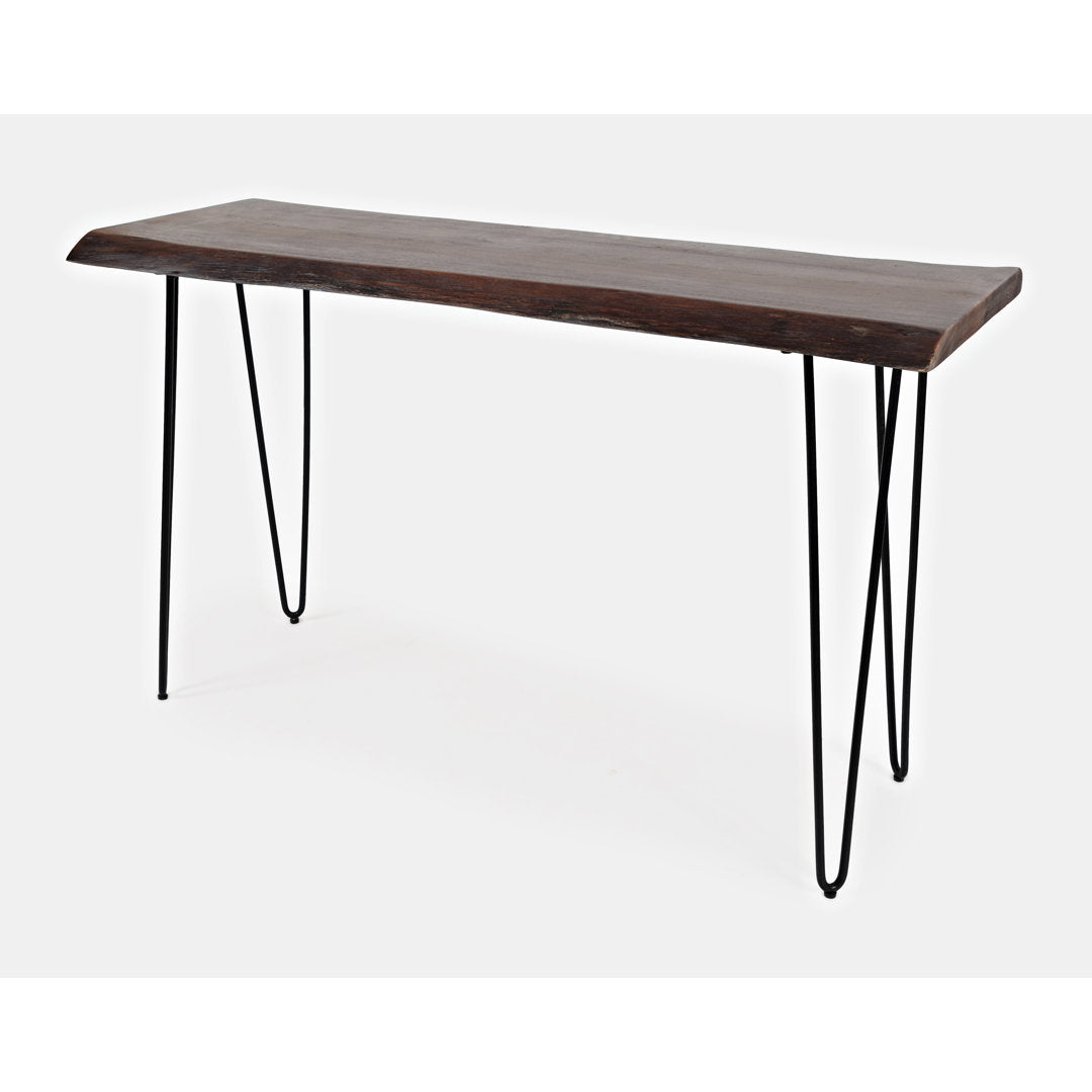 Camak 50'' Console Table The Twillery Co.® Table Top Color: Slate