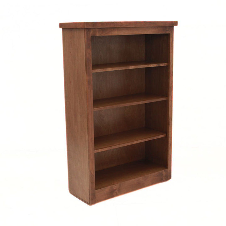 Gidas Standard Bookcase Red Barrel Studio® Color: Antique Alder Size: (6 Shelves) 84" H x 30" W x 13" D