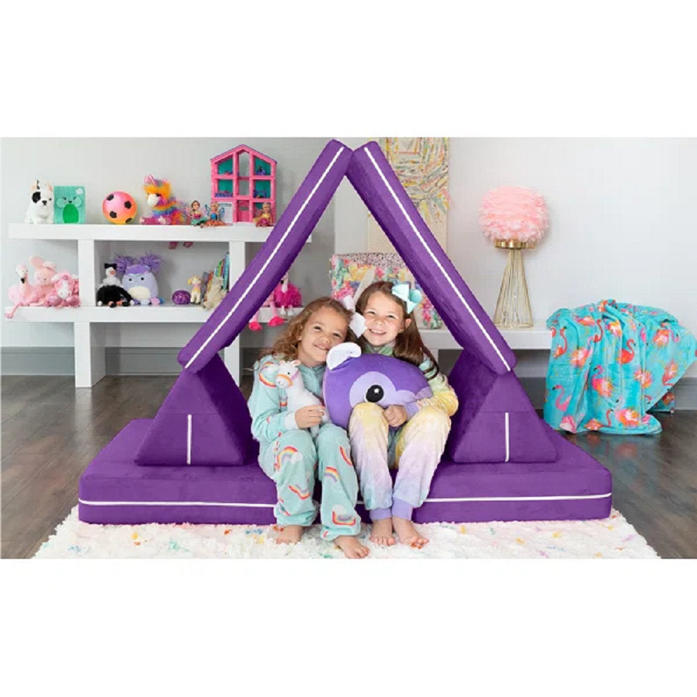 Marrero  Zipline Playscape - Imaginative Furniture Playset for Creative Kids Isabelle & Max™ Color: Grape