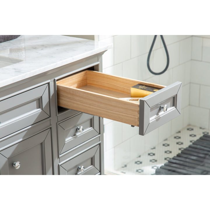 Amiri 37" Single Bathroom Vanity Set Birch Lane™ Base Finish: Gray