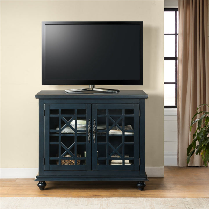 Ahmara 2 - Door Accent Cabinet Three Posts™ Color: Catalina Blue