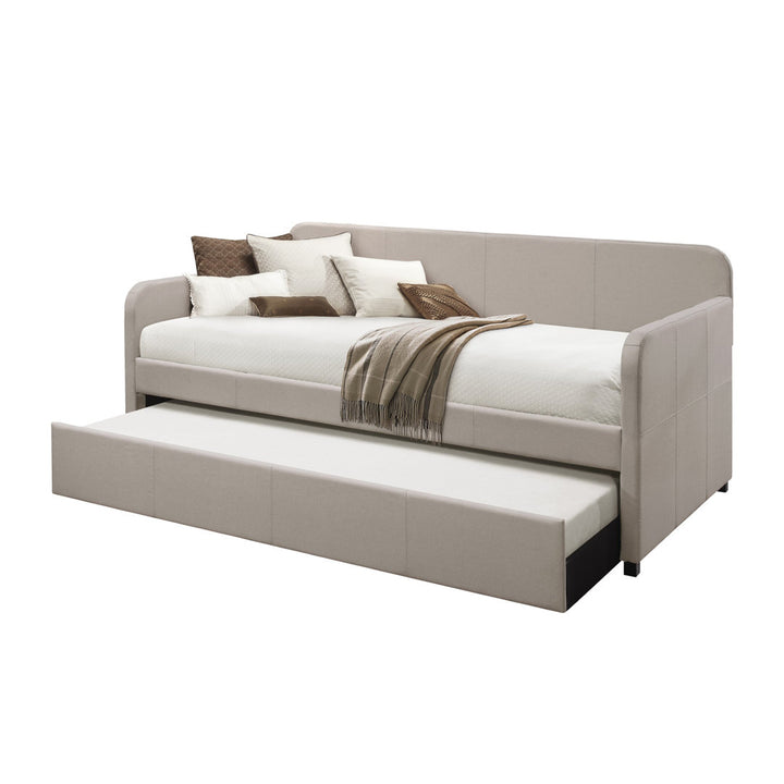 Aysun Upholstered Twin Daybed With Trundle Wade Logan®