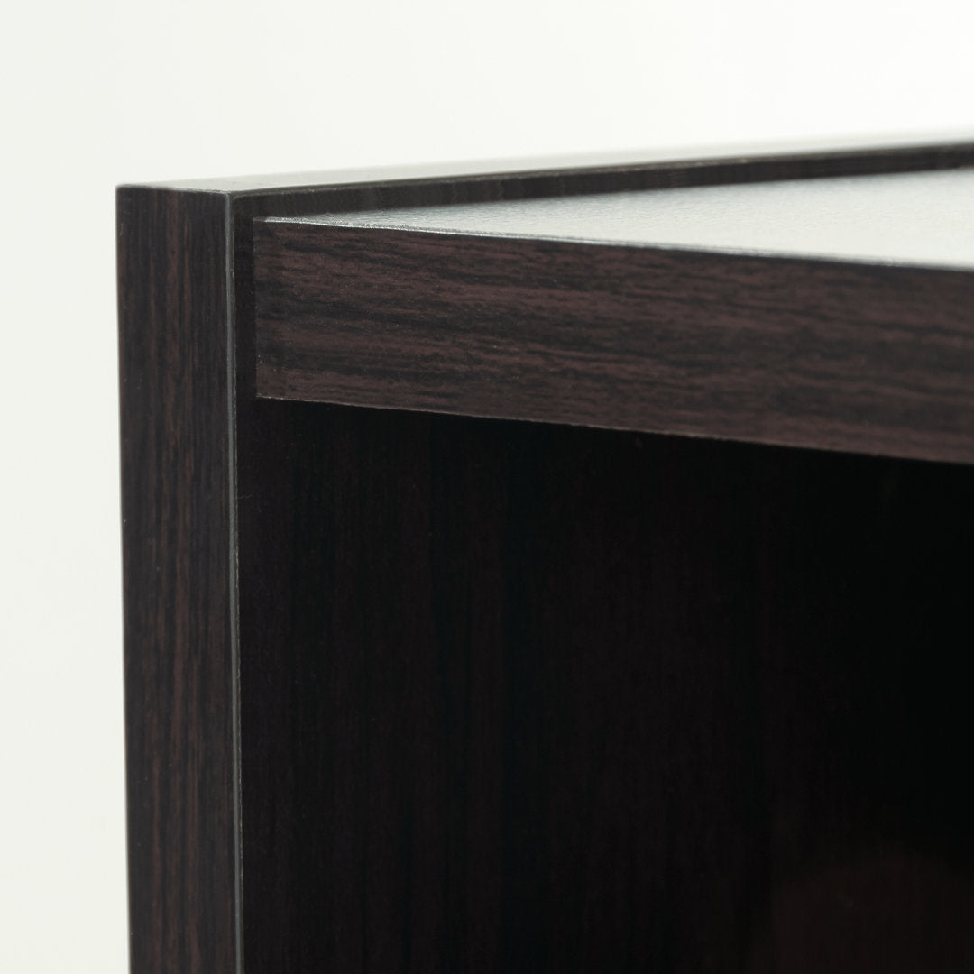 Arisztid 35.28" H x 24.57" W Standard Bookcase Lark Manor™ Color: Cinnamon Cherry