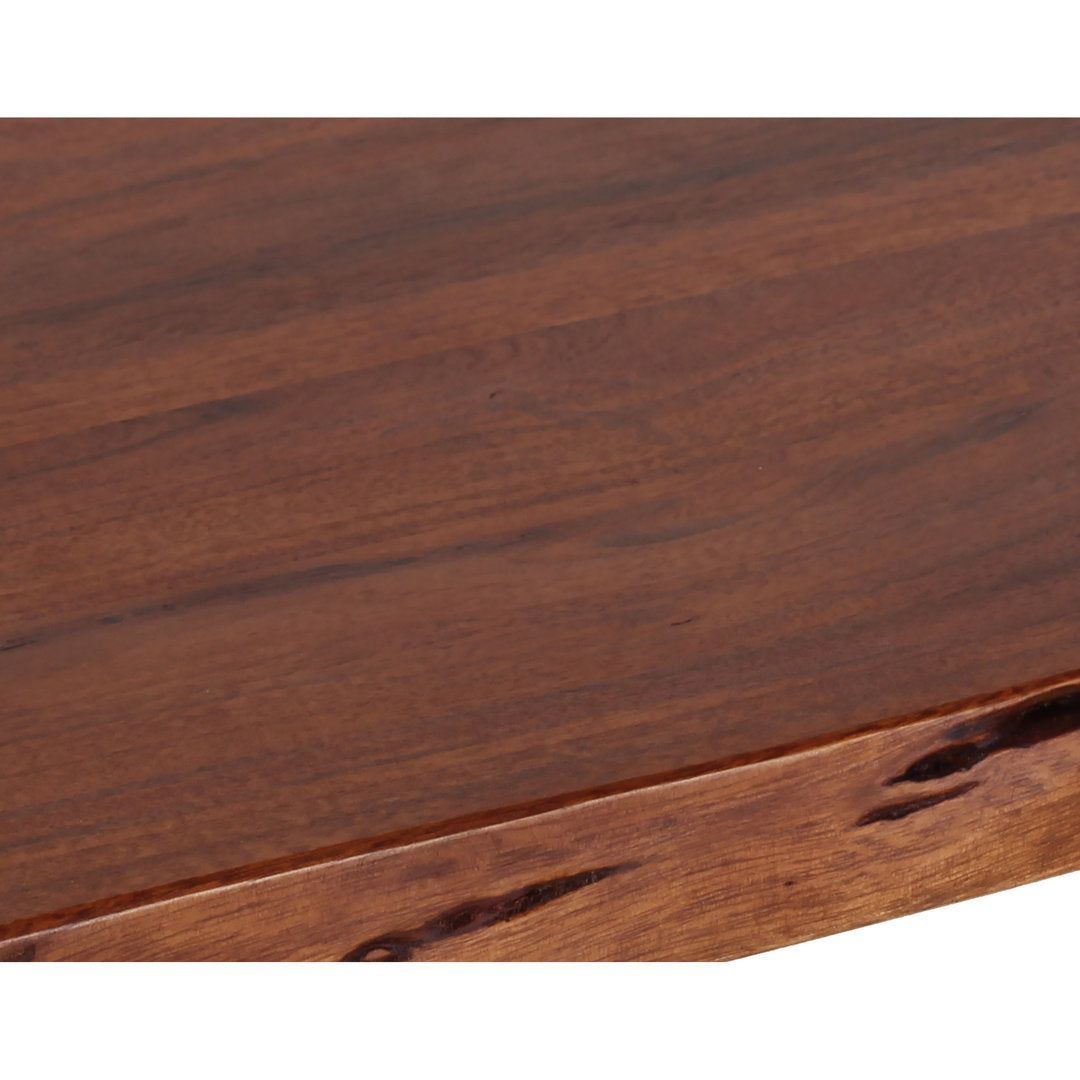 Acacia Live Edge 46 Inch Bench - White Loon Peak®