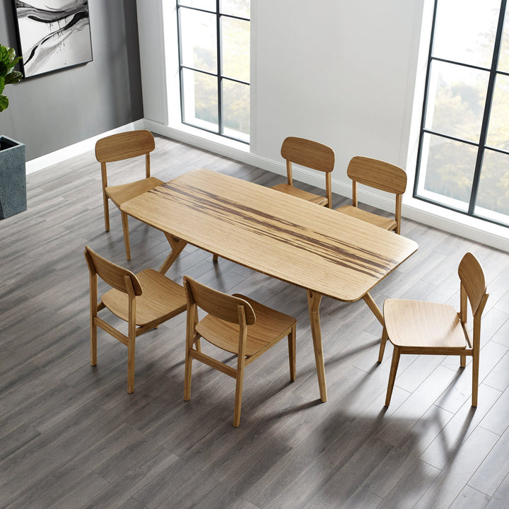 Lacey Solid Wood Side Chair (Set of 2) AllModern Color: Caramelized