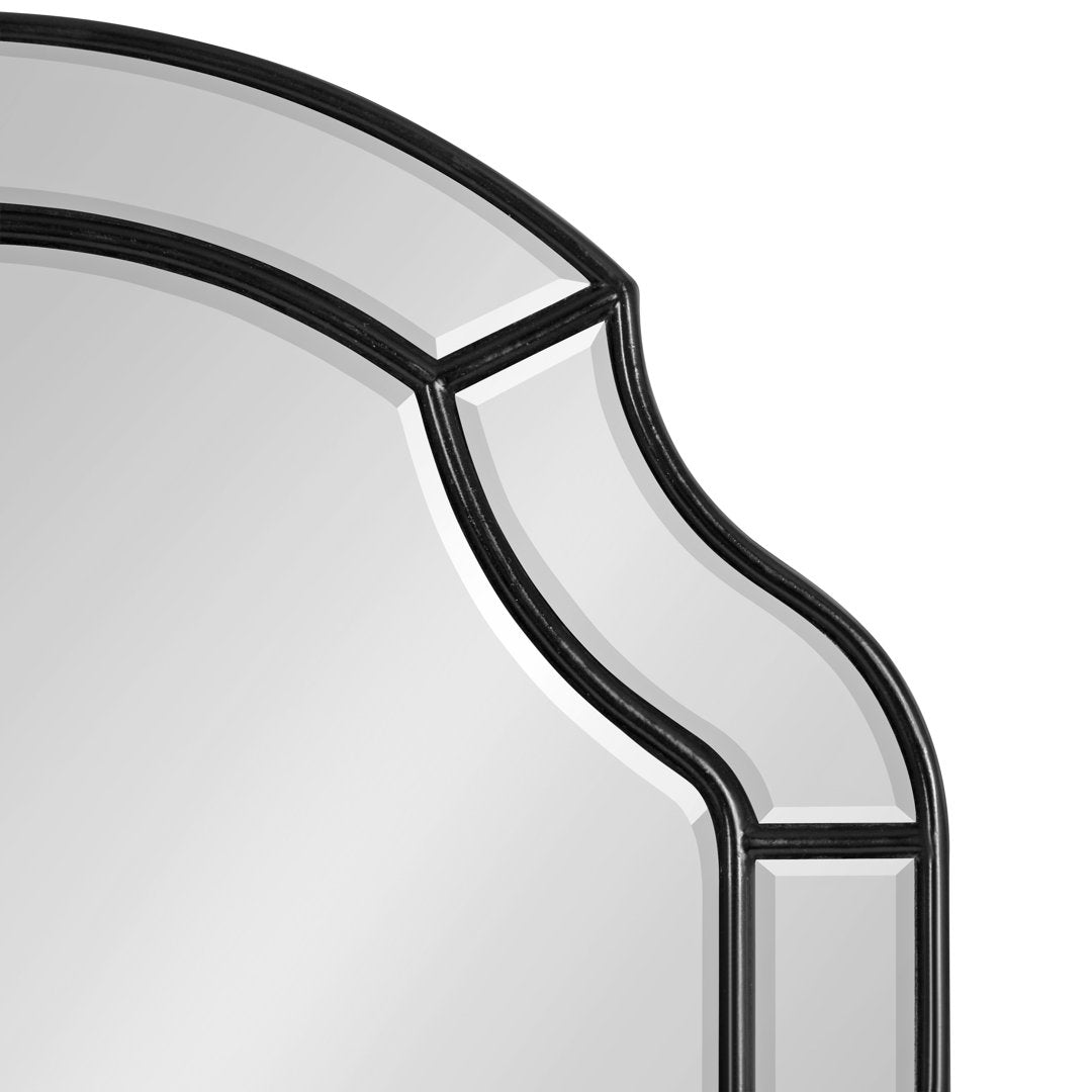 Esmond Ohlone Accent Mirror Willa Arlo™ Interiors Size: 31.5" x 24" Finish: Black