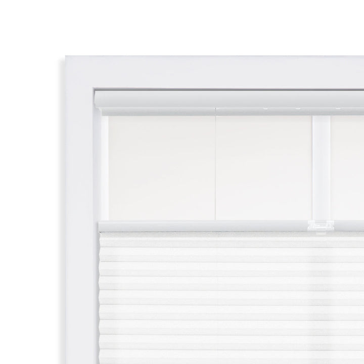 1 inch Cordless Semi-Sheer Light Filtering Top Down Bottom Up Cellular Shade Symple Stuff Blind Size: 23.5"W x 72"L Finish: White