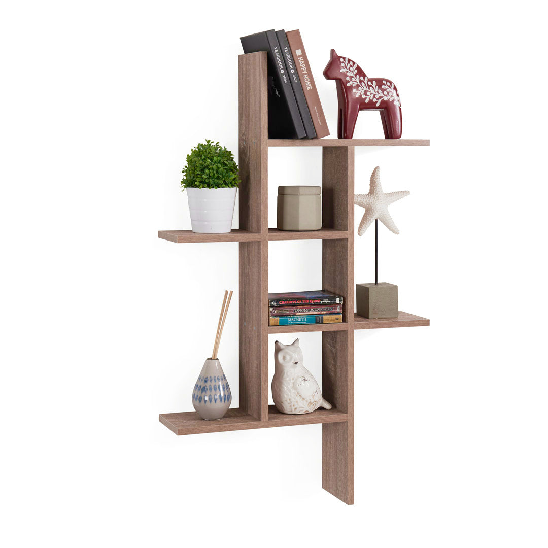Suffield 4 Piece Accent Shelf Zipcode Design™ Finish: Weathered Oak