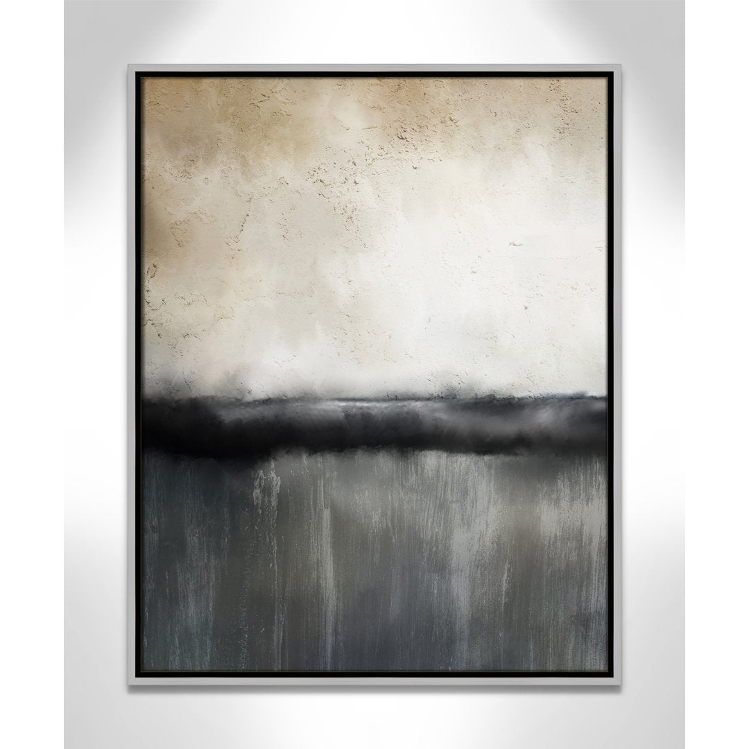 Sunset by Kimberly Allen Print Joss & Main Size: 29.5" H x 23.5" W x 2" D Format: Silver Framed Canvas