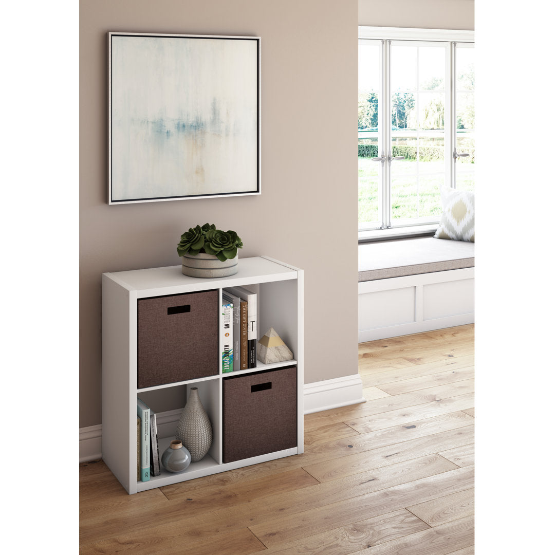 30" H x 30" W Decorative Cube Bookcase ClosetMaid Color: White