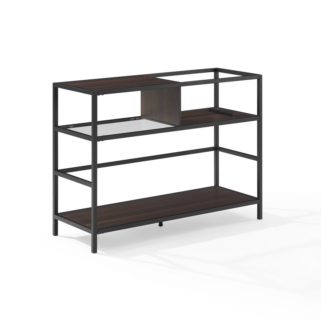 Record Storage Console Media Shelve 17 Stories