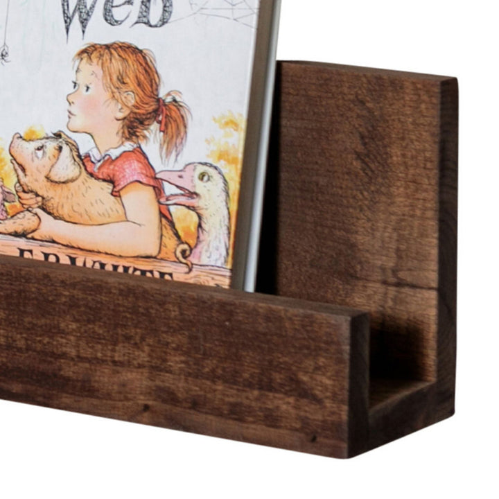 Dominique Alder Solid Wood Floating Shelf (Set of 2) Birch Lane™