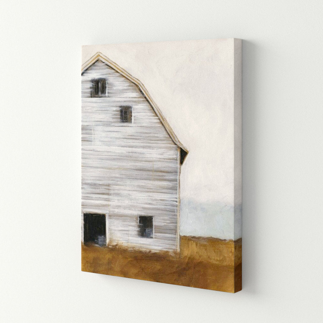 Abandoned Barn I' Painting on Canvas One Allium Way® Size: 40" H x 30" W x 1.25" D Format: Wrapped Canvas