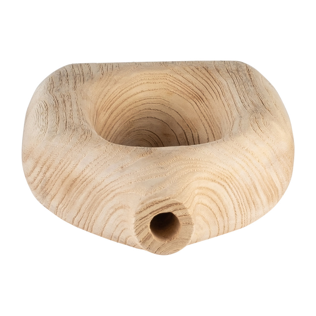 Cut-out Vase, Paulownia Woo, Decorative Rustic Vase for Wedding Centerpieces and Tabletop Decor Joss & Main Color: Brown