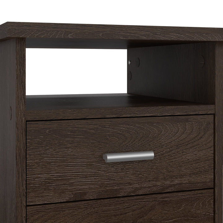 Rushayne Desk Orren Ellis Color: Dark Chocolate