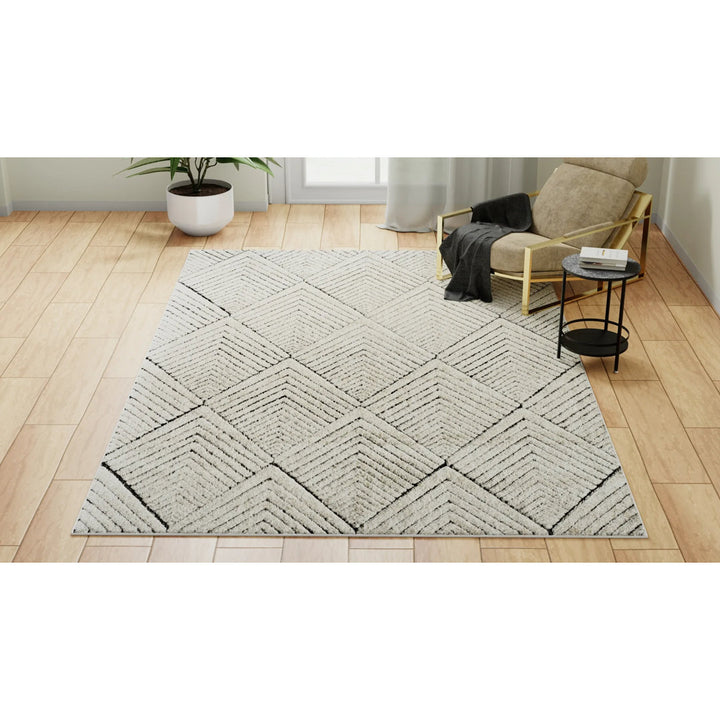 Cadence Contemporary Alabaster Area Rug CosmoLiving by Cosmopolitan Rug Size: Rectangle 9' x 12'