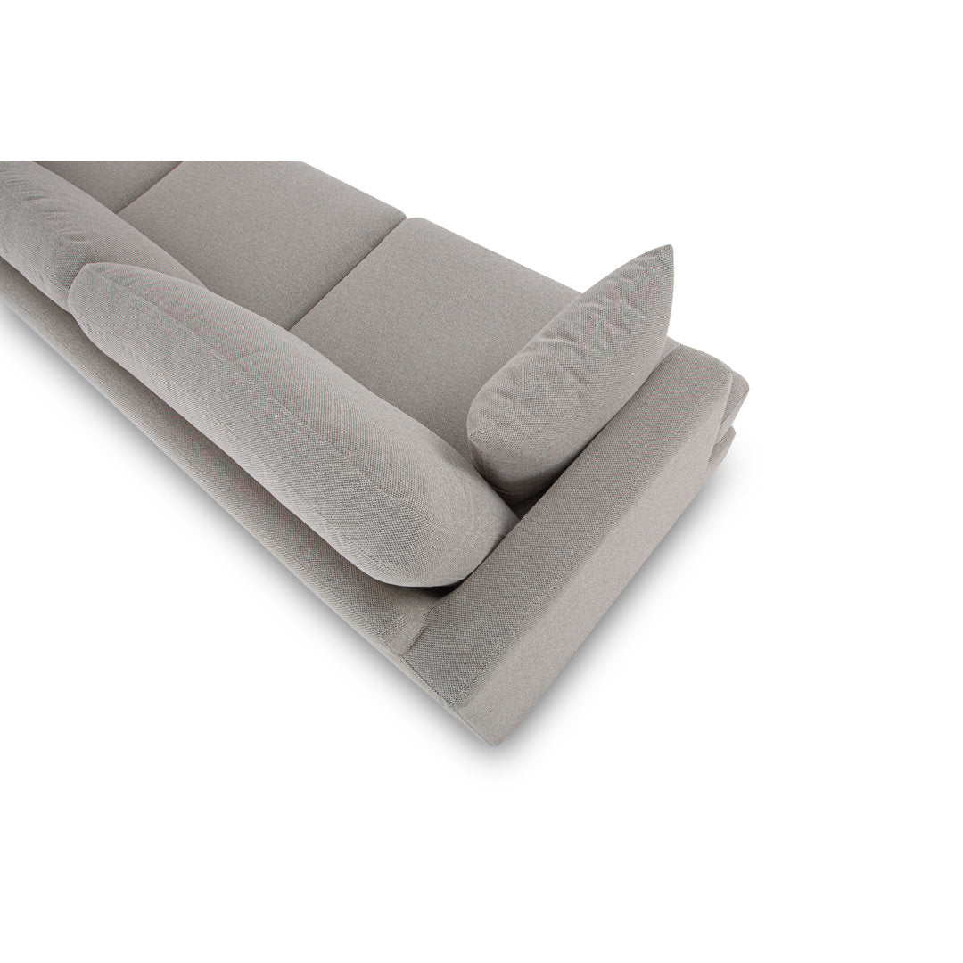Laguna Upholstered Chaise Sectional AllModern Orientation: Right Hand Facing, Body Fabric: Mushroom Performance Basketweave