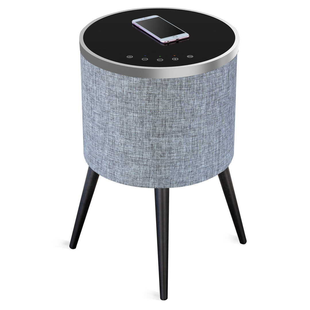 Glass 3 Legs End Table Soundstream