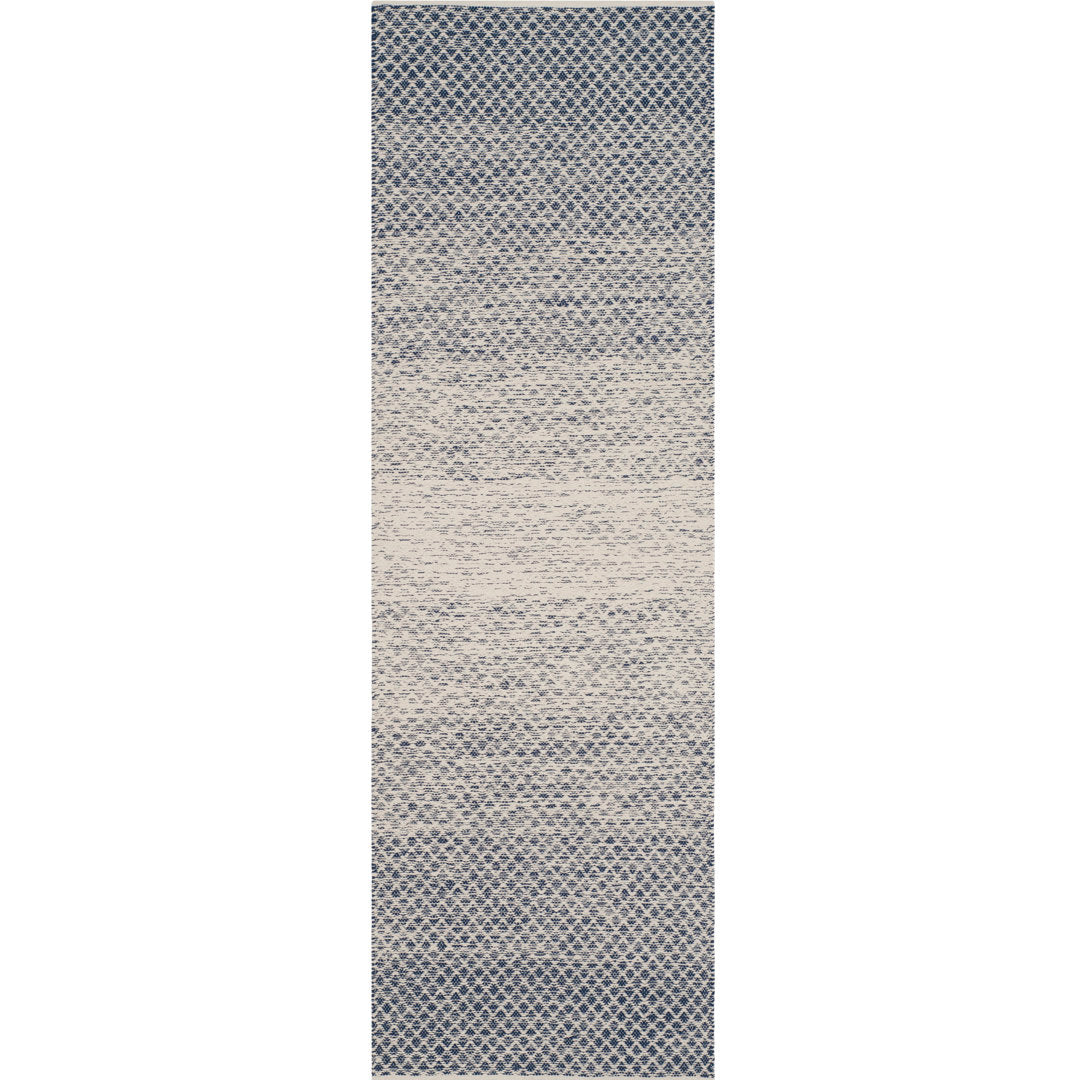 Aitken Hand Woven Cotton Geometric Rug Dakota Fields Rug Size: Runner 2'3" x 7'