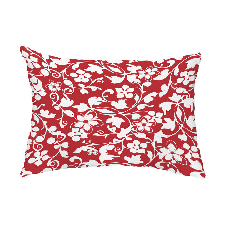 Evelyn Outdoor Rectangular Pillow Cover & Insert e by design Color: Red
