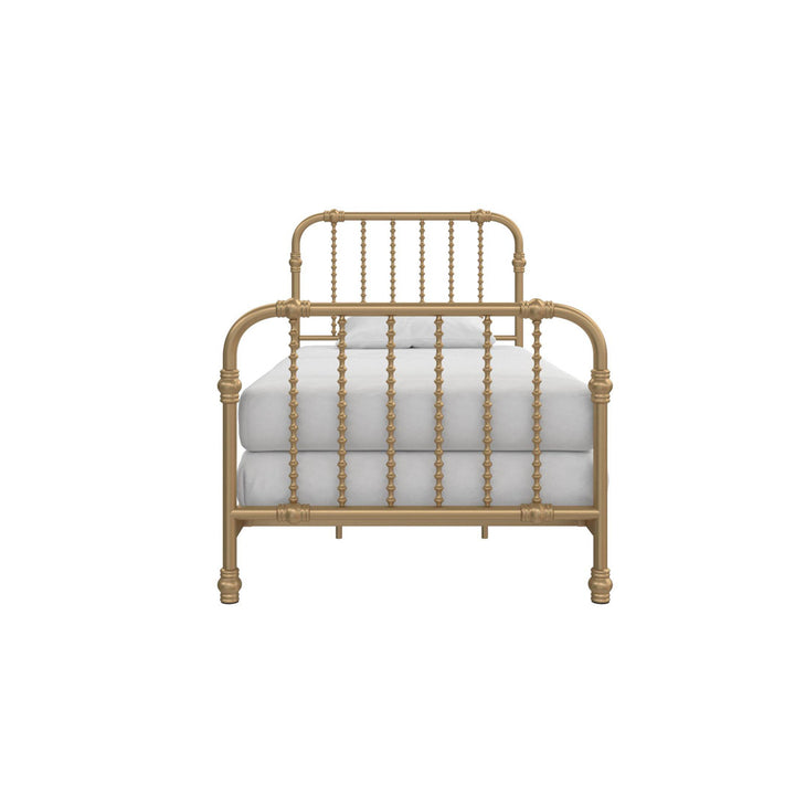 Monarch Hill Wren Metal Bed Little Seeds Color: Gold Size: Full