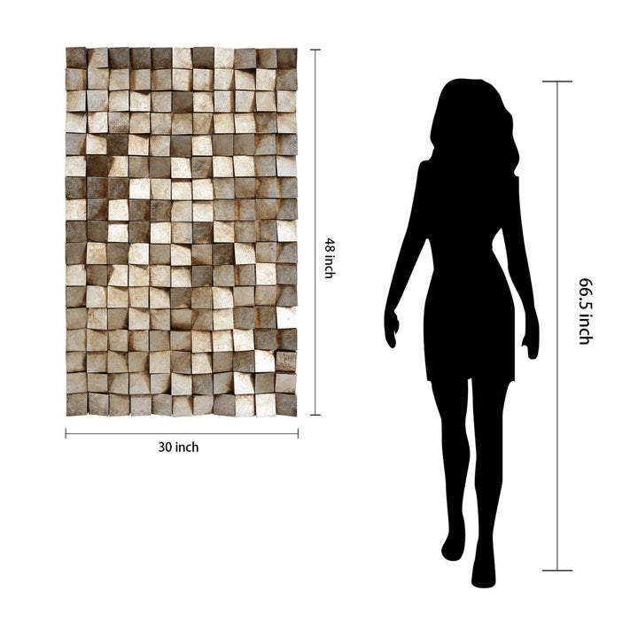 Textured 1 by Primo - Unframed Blocks on Wood Red Barrel Studio®