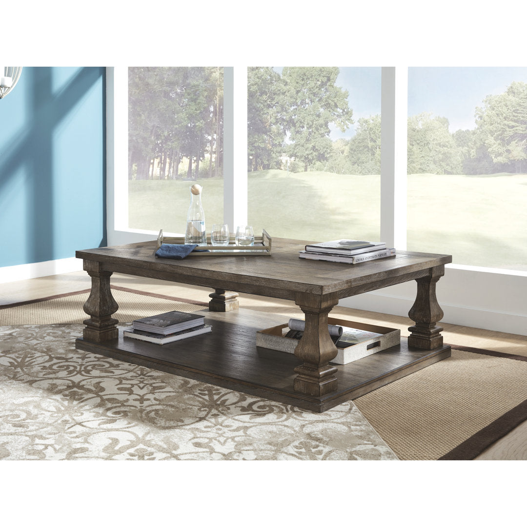 Briana Floor Shelf Coffee Table Kelly Clarkson Home