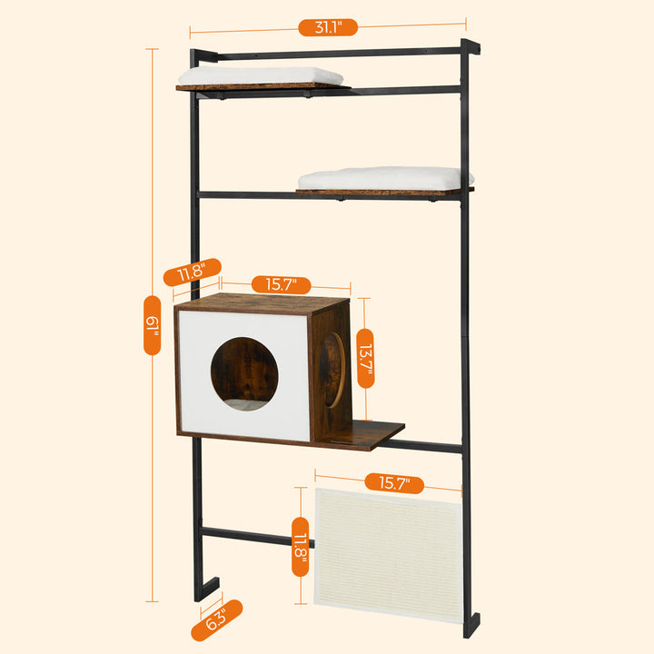 Kimmel 61" Marciano Cat Tree or Condo Archie & Oscar™