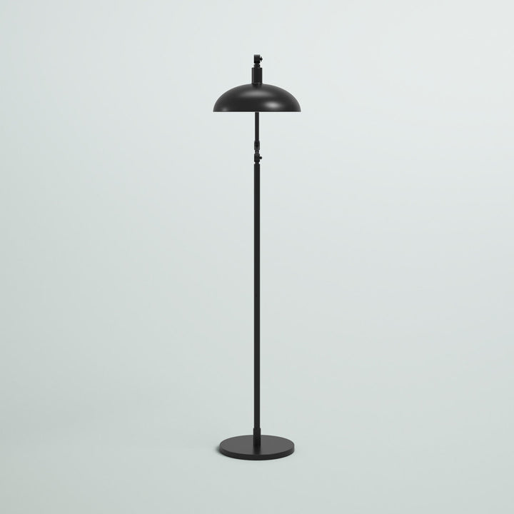 Devon 62" Task/Reading Floor Lamp Ivy Bronx Base Finish: Blackened Bronze