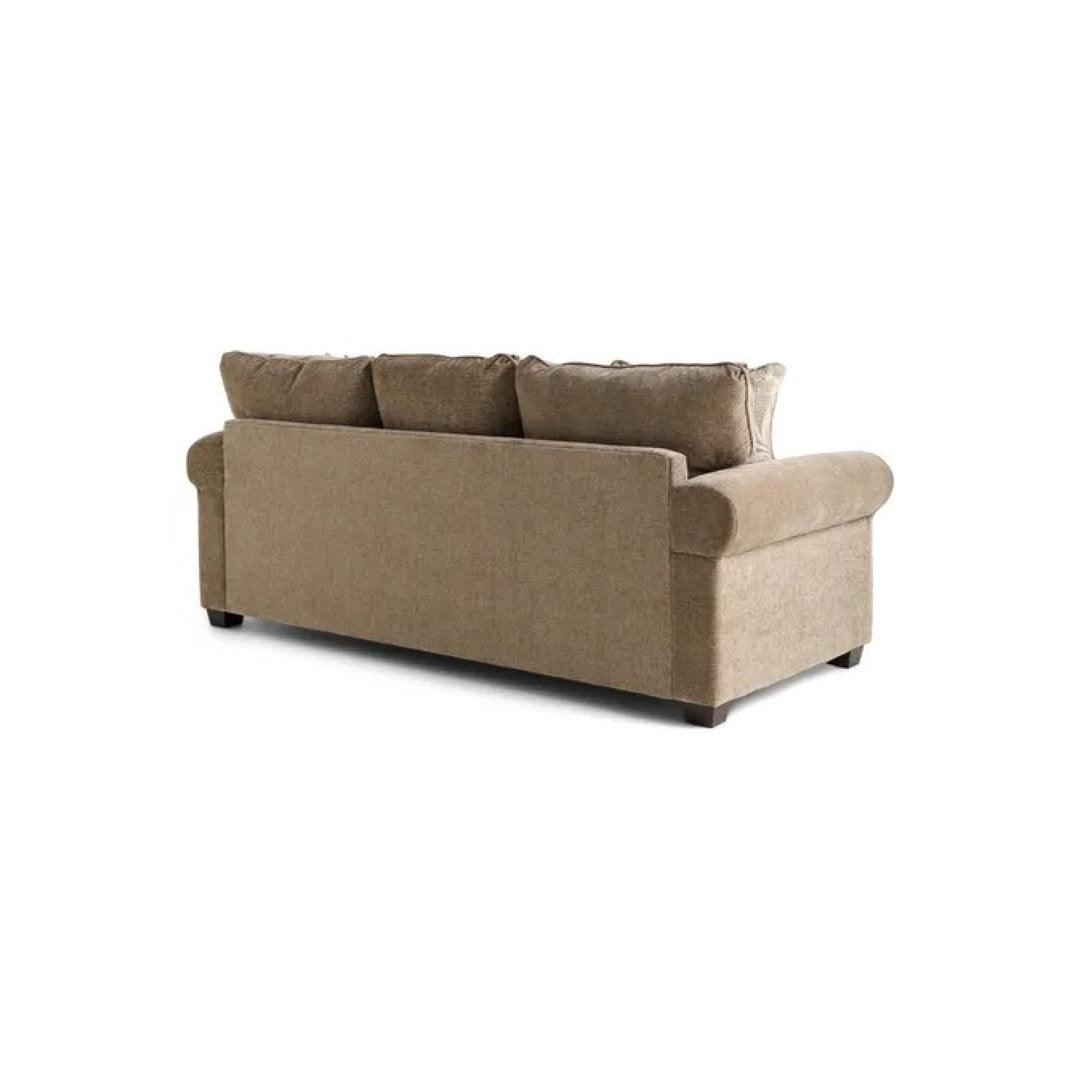 Ardmont 81'' Rolled Arm Sofa with Reversible Cushions Sand & Stable™ Fabric: Pop Sand